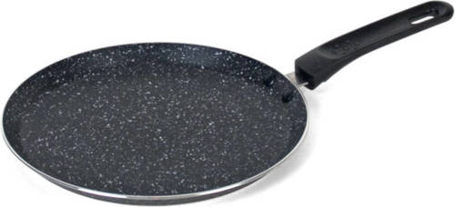 San Ignacio Aluminium Zwarte Pannenkoekenpan/crepepan 24 Cm Met Anti-aanbak Laag - Pannenkoeken/crepes - Koken