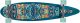 Playlife Longboard Seneca 97 X 23 Cm Hout Zwart/blauw