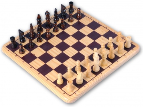Longfield Games Schaakbord Incl. Stukken