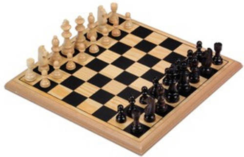 Longfield Games Schaakbord Incl. Stukken