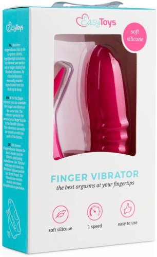 Easytoys Vinger vibrator - Roze