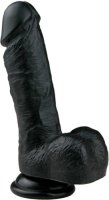 Easytoys Realistische Dildo Zwart - 17,5 cm