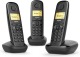 Siemens Gigaset A270 Trio DECT-telefoon Zwart Nummerherkenning