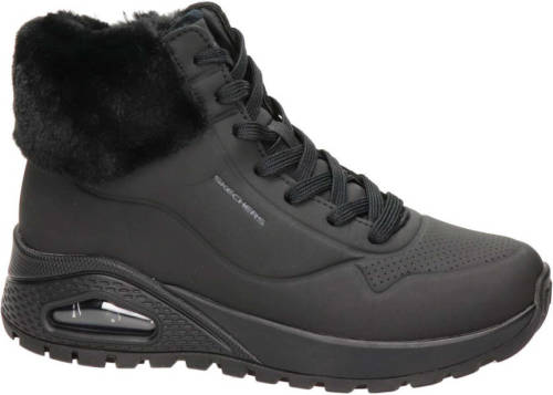 Skechers Uno Rugged hoge sneakers zwart