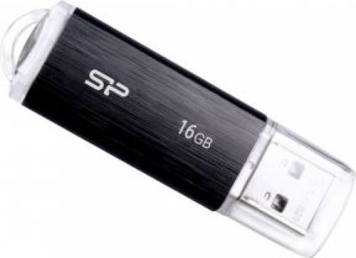 Silicon Power 16GB Ultima U02 16GB USB 2.0 Type-A Zwart USB flash drive