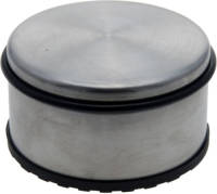 Excellent Houseware Aluminium Deurstopper Met Rubber 11 Cm - Deurstoppers