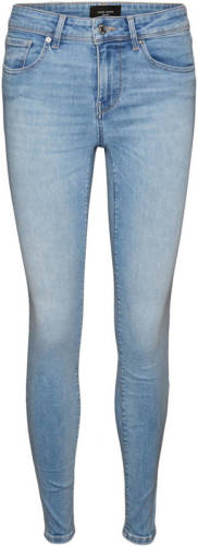 VERO MODA slim fit jeans VMLUX light blue denim