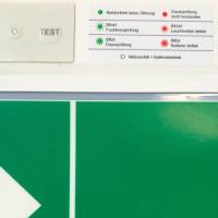 B-SAFETY LED noodlamp C-Lux standaard, centrale toevoer