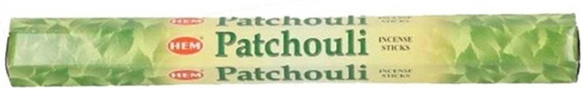 Hem Wierook Stokjes Patchouli 20x Stuks - Anti Stress - Rustgevend - Geurstokjes