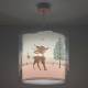 Dalber Hanglamp Loving Deer 26 X 40 Cm E27 60w Wit/groen