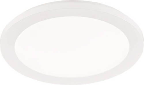 BES LED Led Plafondlamp - Trion Camy - Opbouw Rond 15w - Spatwaterdicht Ip44 - Dimbaar - Warm Wit 3000k - Mat Wit