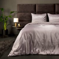 Fresh & Co Silk Satin - Lila Lits-jumeaux (240 x 220 cm + 2 kussenslopen) Dekbedovertrek