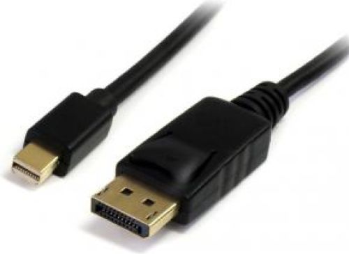 Startech .com 3 m Mini DisplayPort-naar-DisplayPort 1.2 adapterkabel M/M DisplayPort 4k - [MDP2DPMM3M