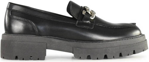 Ps poelman Rockland chunky leren loafers met ketting zwart