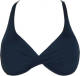 Seafolly triangel bikinitop donkerblauw