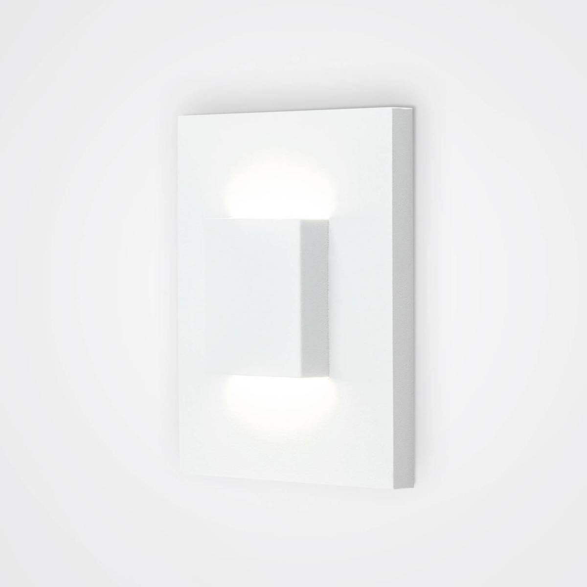EVN LQ230 LED wand inbouwlamp up/down wit