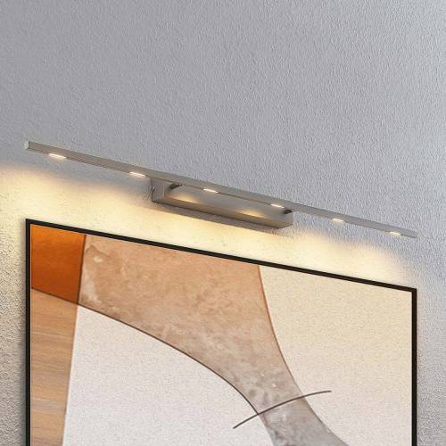 Lucande Alexis LED plafondlamp 118cm mat nikkel