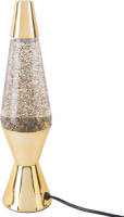 Leitmotiv Glitter Lavalamp Goud