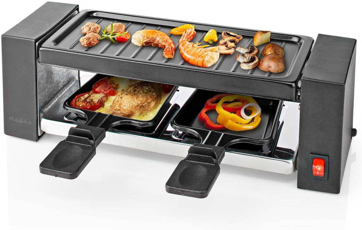 Nedis Gourmet / Raclette - Zwart - 1.0 M