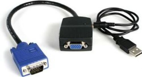 Startech .com 2-poort VGA Video Splitter Gevoed via USB