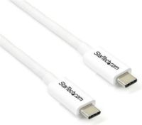 Startech .com Thunderbolt 3 USB-C kabel 20Gbps Thunderbolt, USB en DisplayPort compatibel 2m wit