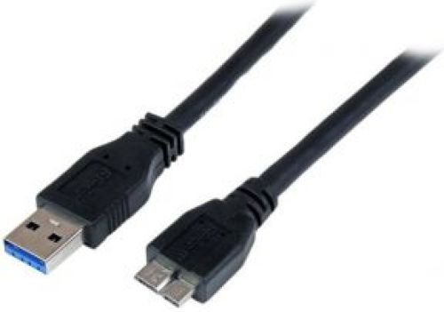 Startech .com 1 m gecertificeerde SuperSpeed USB 3.0 A-naar-micro-B-kabel M/M