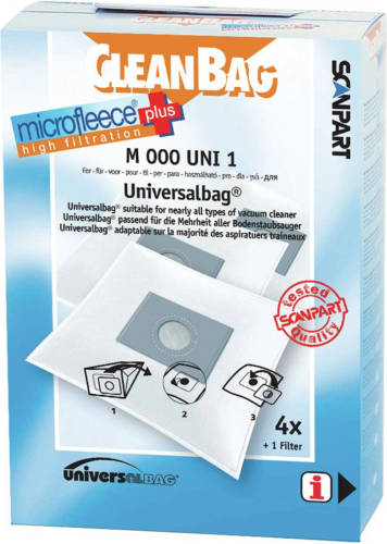 Scanpart Stofzuigerzak Fleece (Doos) Universeel