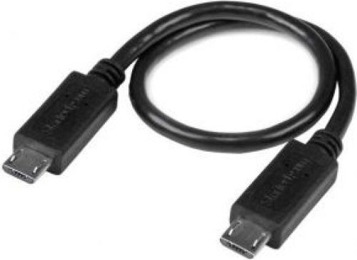 Startech .com 20 cm USB OTG kabel Micro USB naar Micro USB M/M USB OTG Adapter