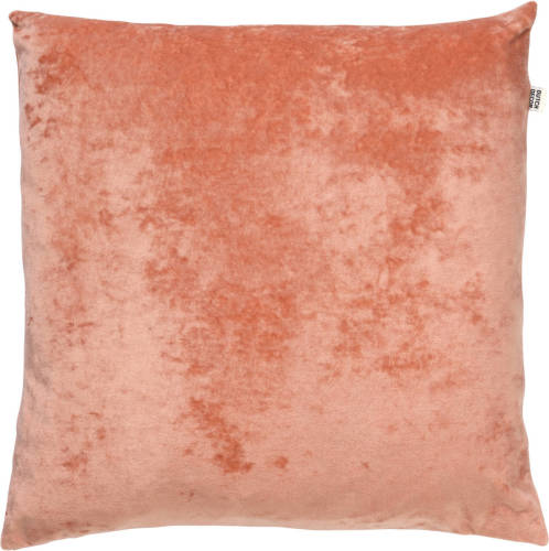 Dutch Decor Sky - Kussenhoes Velvet Muted Clay 45x45 Cm - Roze - Roze