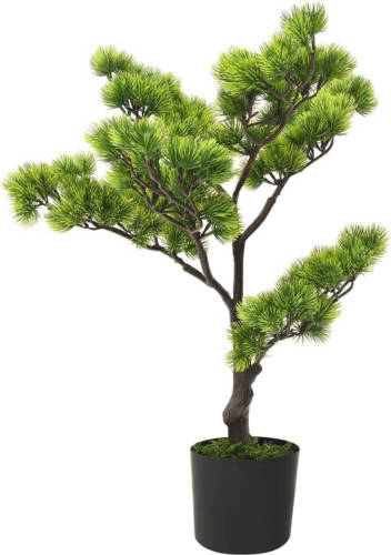 VidaXL Kunstplant Met Pot Pinus Bonsai 60 Cm Groen
