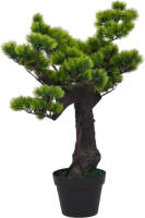 VidaXL Kunstplant Met Pot Pinus Bonsai 75 Cm Groen