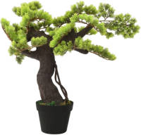 VidaXL Kunstplant Met Pot Cipres Bonsai 75 Cm Groen