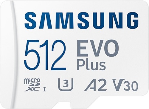 Samsung EVO Plus microSD Card (2021) 512GB Micro SD-kaart