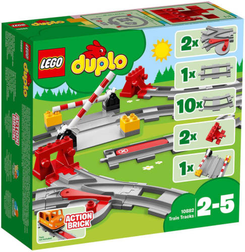 LEGO Duplo treinrails 10882