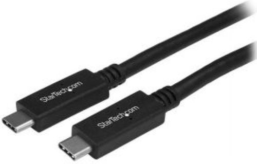 Startech .com USB315CC1M 1m USB C USB C Zwart USB-kabel