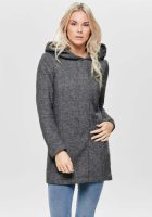 Only gemêleerde coat ONLSEDONA antraciet