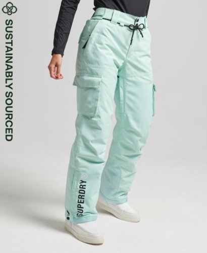 Superdry Sport skibroek Ultimate Rescue lichtblauw