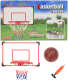 VidaXL 5-delige Basketbalset wandmontage