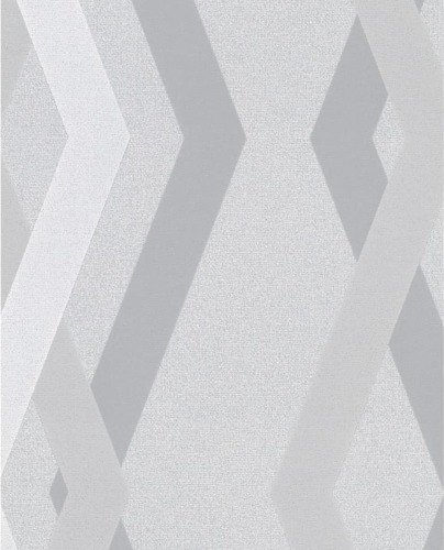 Topchic Behang Graphic Lines Diamonds grijs