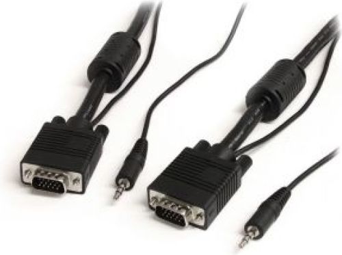 Startech .com 5m Coax Hoge Resolutie VGA Monitorkabel met Audio HD15 M/M