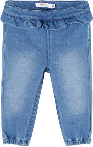 NAME IT BABY newborn baby regular fit jeans NBFBIBI stonewashed