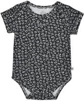 Born by Kiddo United romper antraciet/wit