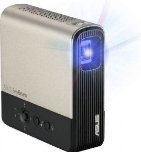 Asus ZenBeam E2 beamer/projector 300 ANSI lumens DLP WVGA (854x480) Zwart, Goud