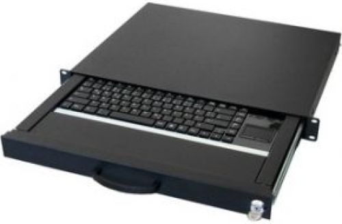 Aixcase AIX-19K1UKUSTP-B toetsenbord USB QWERTY Amerikaans Engels Zwart