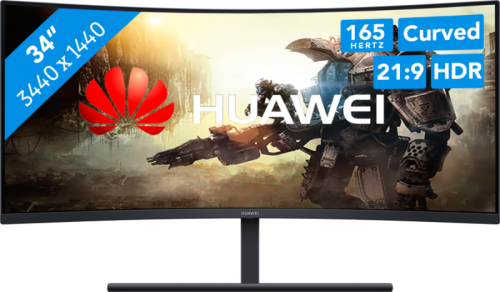 Huawei MateView GT 86,4 cm (34 ) 3440 x 1440 Pixels UltraWide Quad HD LCD Zwart