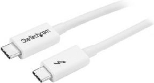 Startech .com TBLT3MM1MW 1m 20Gbit/s Wit Thunderbolt-kabel
