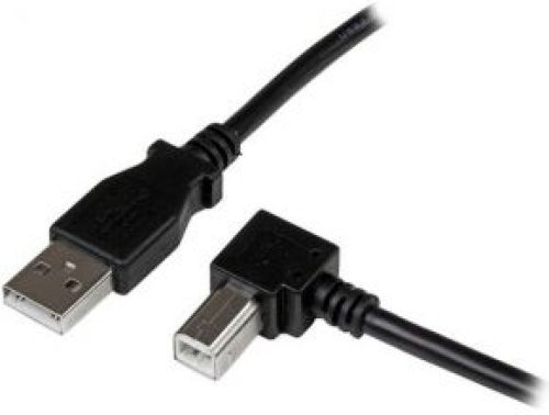 Startech .com 2m USB 2.0 A to Right Angle B Cable M/M