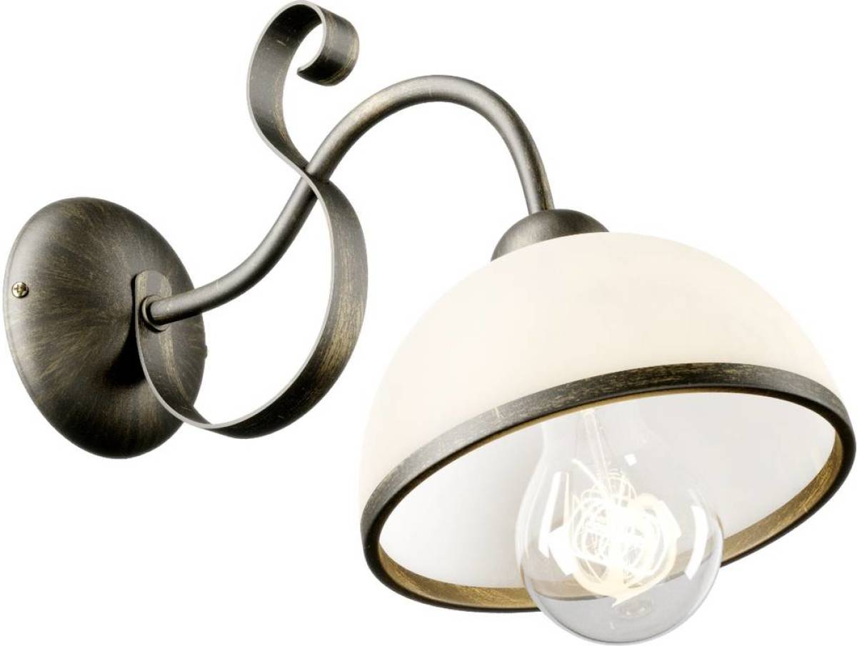 EULUNA Wandlamp Antica in landhuisstijl, 1-lamp