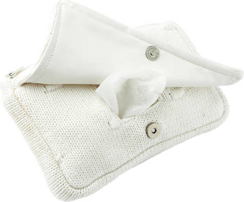 Meyco babydoekjes box Knots offwhite