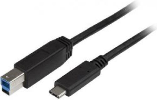 Startech .com USB315CB2M 2m USB C USB B Zwart USB-kabel